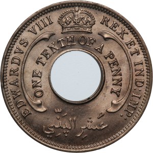 British West Africa 1/10 Penny 1936