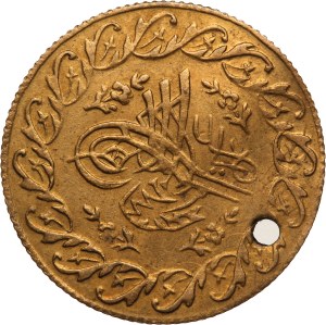 Egypt Ottoman Empire 1 Token ND (AH1222) Holed