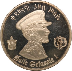 Ethiopia 5 Dollars 1972 HF Silver