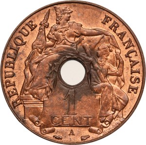 French Indo-China 1 Cent 1939
