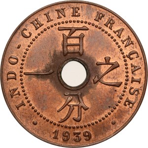 French Indo-China 1 Cent 1939