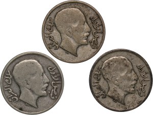 Iraq Lot of 3 Coins 1933 (AH1352) Silver