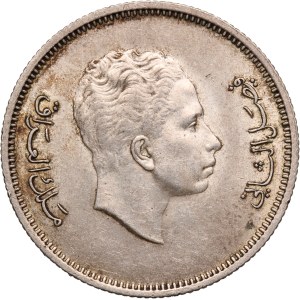 Iraq 50 Fils 1955 (AH1375) Silver