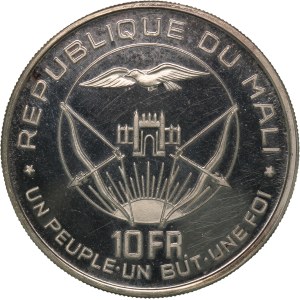Mali 10 Francs ND (1960) Silver