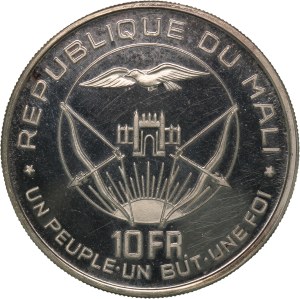 Mali 10 Francs ND (1960) Silver
