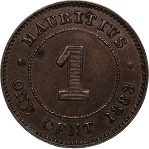 Mauritius 1 Cent 1883