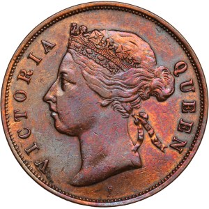 Mauritius 5 Cents 1890 H