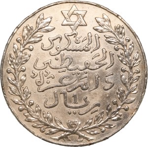 Morocco 10 Dirhams 1911 (AH1329) Silver