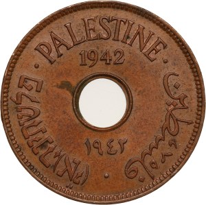 Palestine 10 Mils 1942