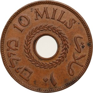 Palestine 10 Mils 1942