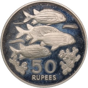 Seychelles 50 Rupees 1978 Silver