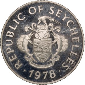 Seychelles 50 Rupees 1978 Silver