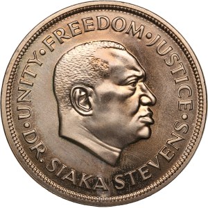 Sierra Leone 1 Leone 1980 Silver