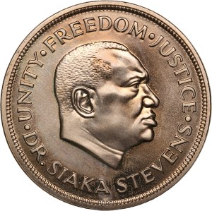 Sierra Leone 1 Leone 1980 Silver