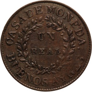 Argentina 1 Real 1840 Buenos Aires