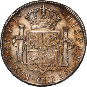 Bolivia 8 Reales 1808 PJ Silver