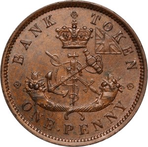 Canada 1 Penny 1857 Token