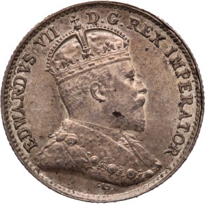 Canada 5 Cents 1910 Silver