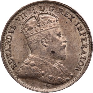 Canada 5 Cents 1910 Silver