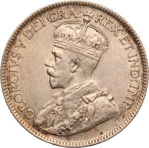 Canada 25 Cents 1918 Silver