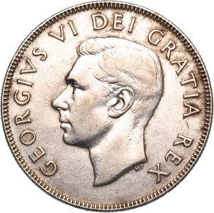 Canada 50 Cents 1948 Silver