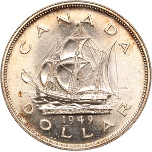 Canada 1 Dollar 1949 Silver