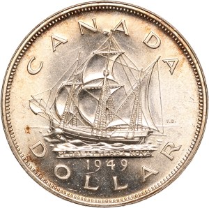 Canada 1 Dollar 1949 Silver