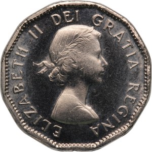 Canada 5 Cents 1955 Prooflike