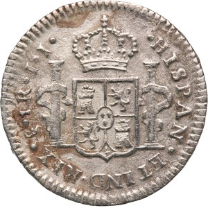 Chile 1 Real 1802 Silver