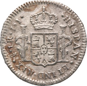 Chile 1 Real 1802 Silver