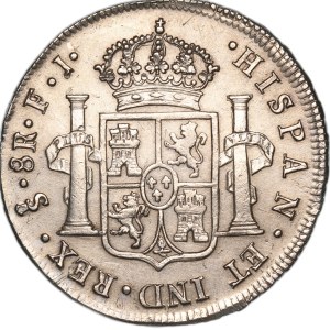Chile 8 Reales 1812 So FJ Silver