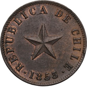 Chile 1 Centavo 1853