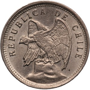 Chile 5 Centavos 1922 So