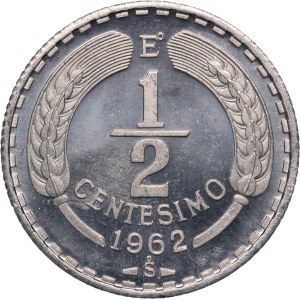 Chile 1/2 Centesimo 1962 So