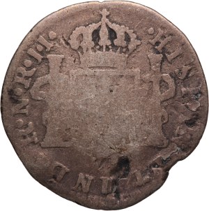 Colombia 1/2 Real 1792 NR JJ Silver