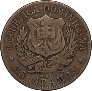 Dominican Republic 1 Peso 1897 A Silver
