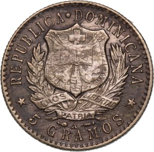 Dominican Republic 20 Centavos 1897