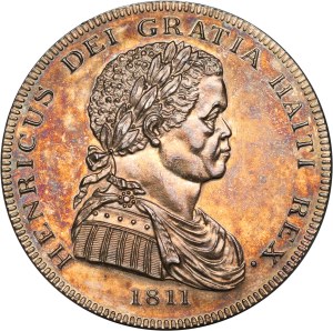 Haiti 1 Crown 1811 Restrike Silver