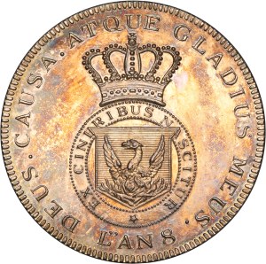 Haiti 1 Crown 1811 Restrike Silver