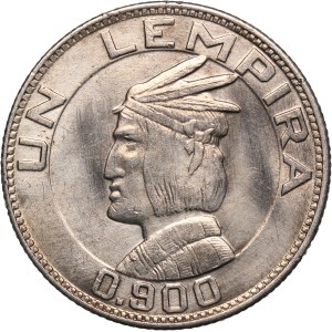Honduras 1 Lempira 1932 Silver