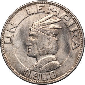 Honduras 1 Lempira 1932 Silver