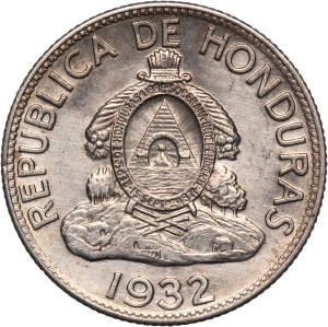 Honduras 1 Lempira 1932 Silver