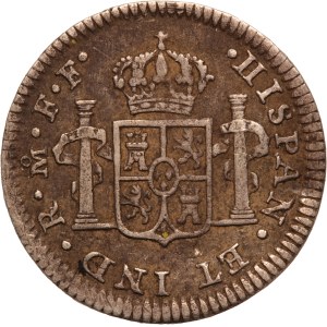 Mexico 1/2 Real 1772 FF Silver