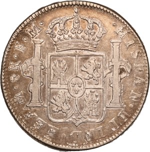 Mexico 8 Reales 1786 FM Rare, Mint Error Silver