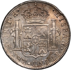 Mexico 8 Reales 1807 TH 1807/6 Overdate Silver