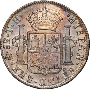 Mexico 8 Reales 1808 TH Silver