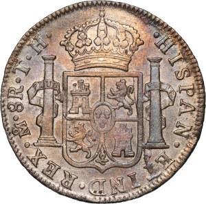 Mexico 8 Reales 1808 TH Silver