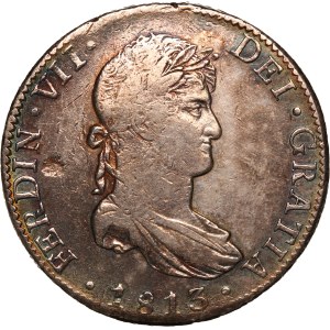 Mexico 8 Reales 1813 JJ Silver