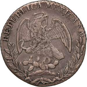 Mexico 8 Reales 1832 Ca MR Key Date Silver