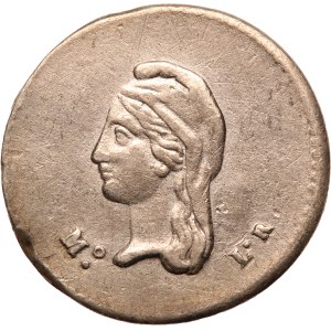 Mexico 1/4 Real 1843 Mo LR Silver